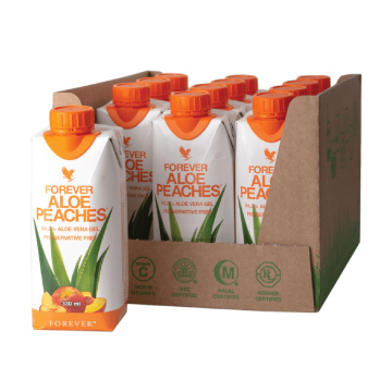 Forever Aloe Peaches 330 ml - Pack X 12 Buc